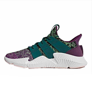 adidas 阿迪达斯 龙珠联名限量跑鞋   沙鲁 (D97053 、43、紫色/绿色)