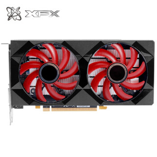 讯景（XFX）RX 550 2G 黑狼版 1091/6000MHz 128bit GDDR5 显卡