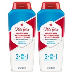 Old Spice 欧仕派 男士3合1洗发润发沐浴露 532ml*2瓶 *3套