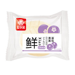 爱乡亲 鲜果果水果夹心面包 500g蓝莓味