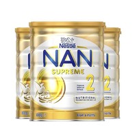 雀巢超级能恩Nestle Nan适度水解HA防过敏湿疹奶粉 2段800g*3罐（6-12个月）