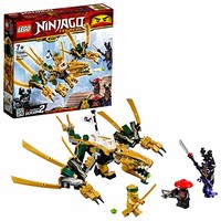 LEGO 乐高 Ninjago 幻影忍者系列 70666 幻影忍者黄金飞龙 *3件