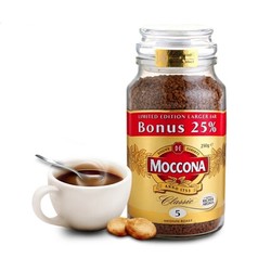 MOCCONA 摩可纳 经典系列 中度烘焙冻干速溶咖啡 250g