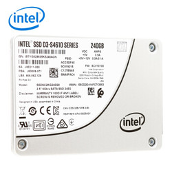 英特尔（Intel）480GB SSD固态硬盘 SATA3.0接口 S4610系列 企业级