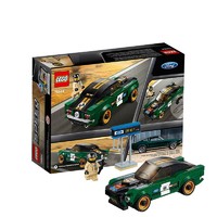 0-2点：LEGO 乐高 超级赛车系列 75884 1968款福特野马