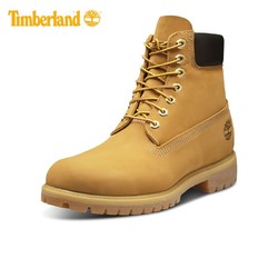 添柏岚(Timberland)户外休闲踢不烂防水经典牛皮磨砂耐磨橡胶EVA打底工装靴大黄靴徒步鞋10061