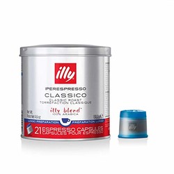 Illy Iperespresso Lungo咖啡胶囊，21粒