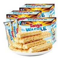 印尼进口Tango咔咔脆牛奶威化饼干160g*3盒休闲网红代餐零食品 *2件