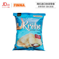 KROBE 印尼进口虾片 70g 岩盐味*12包 