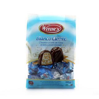 意大利进口 WITOR'S（薇特仕） 牛奶谷物夹心巧克力制品250g *2件