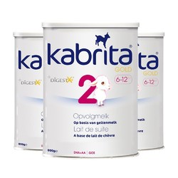 Kabrita 佳贝艾特 婴幼儿配方羊奶粉 2段 800g 3罐装