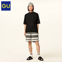 GU 极优 男装T恤短袖314949 (165、黑色)