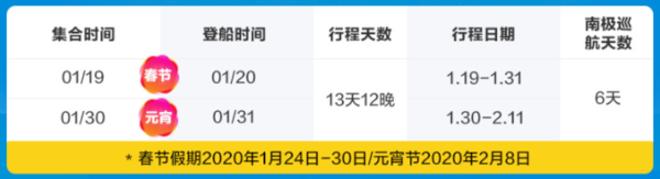 立减3000元！飞猪2020南极之旅 午夜阳光号13天邮轮游