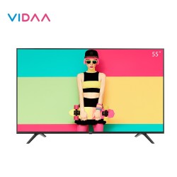 VIDAA 55V1A-J 海信55英寸4K超高清超薄 HDR WIFI 智能语音 超薄 液晶电视机