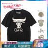 Mitchell&Ness MN13S16-TOR T恤 公牛勇士尼克斯 (黑色、L)