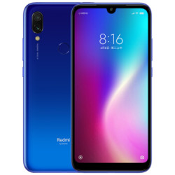 小米 Redmi 7 幻彩渐变AI双摄 4GB+64GB 梦幻蓝 全网通4G 双卡双待 水滴全面屏拍照游戏智能手机