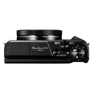 Canon 佳能 PowerShot G7 X MarkII 数码相机 (黑色、4.2、F1.8-2.8、2010万像素、1英寸)
