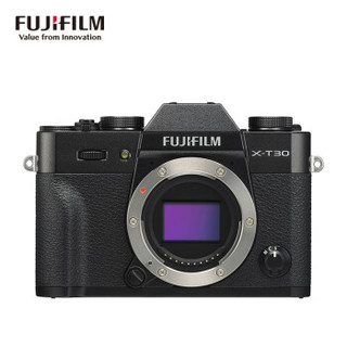 FUJIFILM 富士 XT30 单电相机 (黑色、套机、18-55mm+ 27mm、F2.8-4、2610万像素、APS-C)