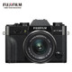 京东PLUS会员：富士（FUJIFILM）X-T30/XT30 微单相机 套机 黑色（15-45mm镜头 ) 2610万像素 4K视频 蓝牙WIFI