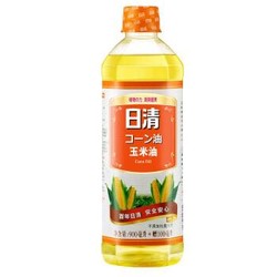 日清 玉米胚芽油 食用油 玉米油 900ml+赠100ml *3件