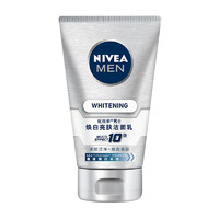 NIVEA 妮维雅 男士 焕白亮肤洗面奶 100g