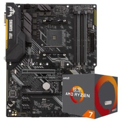 ASUS 华硕 TUF B450-PLUS GAMING 电竞特工 主板 AMD 锐龙 7 2700 处理器 板U套装