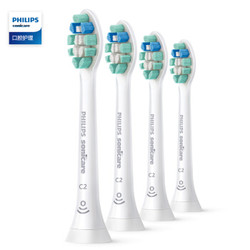 PHILIPS 飞利浦 HX9024/67 电动牙刷头 牙菌斑抵御型 4支装