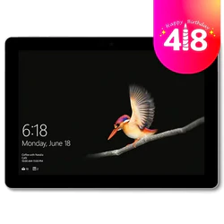 Microsoft 微软 Surface Go 二合一平板电脑 10英寸（英特尔 4415Y 、8GB、128GB）亮铂金吉安帕套装