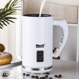 Momscook 奶泡机 打奶机 咖啡机自动充奶机电动花式咖啡机