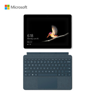 Microsoft 微软 Surface Go Surface Go 二合一平板电脑 10英寸 (8GB、英特尔奔腾金牌处理器4415Y、128G)  灰钴蓝键盘套装