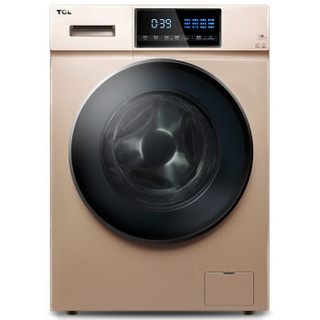 TCL 12公斤 变频全自动滚筒洗衣机 超大触屏滚筒洗衣机 95° XQG120-U5