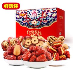 好想你 红运当头红枣核桃礼盒 2090g