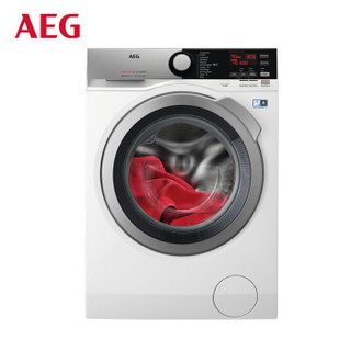 AEG 7系原装进口9KG全自动变频滚筒洗衣机洗烘一体LWX7E9612B