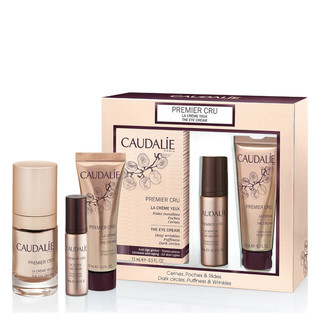 补贴购、复活节促销：CAUDALIE 欧缇丽 护肤套装（眼霜15ml+面霜15ml+精华油10ml） *3件