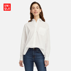 女装 优质长绒棉衬衫(长袖) 414162 优衣库UNIQLO