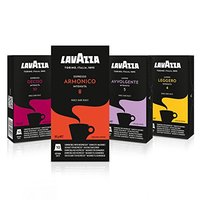 LAVAZZA 拉瓦萨  咖啡胶囊  (兼容Nespresso 咖啡机、深烘焙、4种口味、5 x 10 粒)