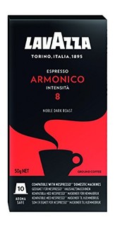 LAVAZZA 拉瓦萨  咖啡胶囊  (兼容Nespresso 咖啡机、深烘焙、4种口味、5 x 10 粒)