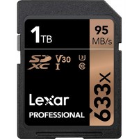 Lexar 雷克沙 Professional 633x SDXC UHS-I U3 SD存储卡 1TB