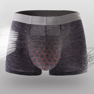 miiow猫人sqf206009sqf206010男士平角无痕内裤2条装