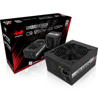 迎广（IN WIN）额定1050W CB1050 台式机电源 (80PLUS白金/全模组/智能温控风扇/十年质保)