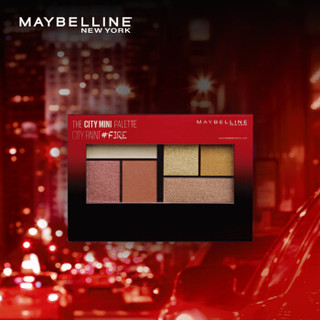 MAYBELLINE 美宝莲 约时刻迷你眼影盘 新年限量版 惹火时刻 6.1g *3件