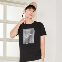 Semir 森马 12-047001430 男士印花半袖T恤