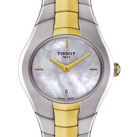TISSOT 天梭 T-Round 系列 T096.009.22.111.00 女士时装腕表