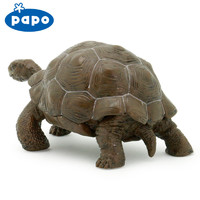 法国PAPO 仿真野生动物塑胶模型加拉帕戈斯象龟陆龟儿童收藏玩偶