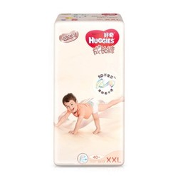 HUGGIES 好奇 铂金装 成长裤 XXL 40片 *4件