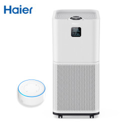 海尔(Haier)母婴空气净化器家用除甲醛除雾霾除菌除异味净化二手烟负离子静音款KJ650F-HY01