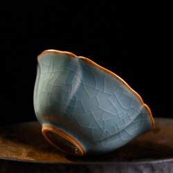 恒福冰裂纹开片茶杯