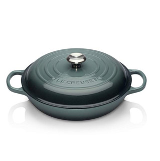 中亚prime会员：Le Creuset 酷彩 珐琅铸铁浅底锅 30cm