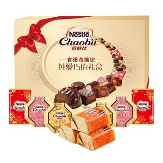 雀巢（Nestle）奇欧比克力松露抹茶酒心草莓夹心混合口味 礼盒 261g