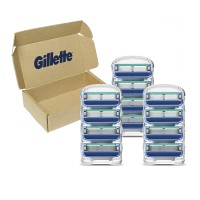 中亚Prime会员： Gillette 吉列 锋隐5 剃须刀头 12件装 *2件